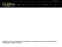 Tablet Screenshot of dledco.com